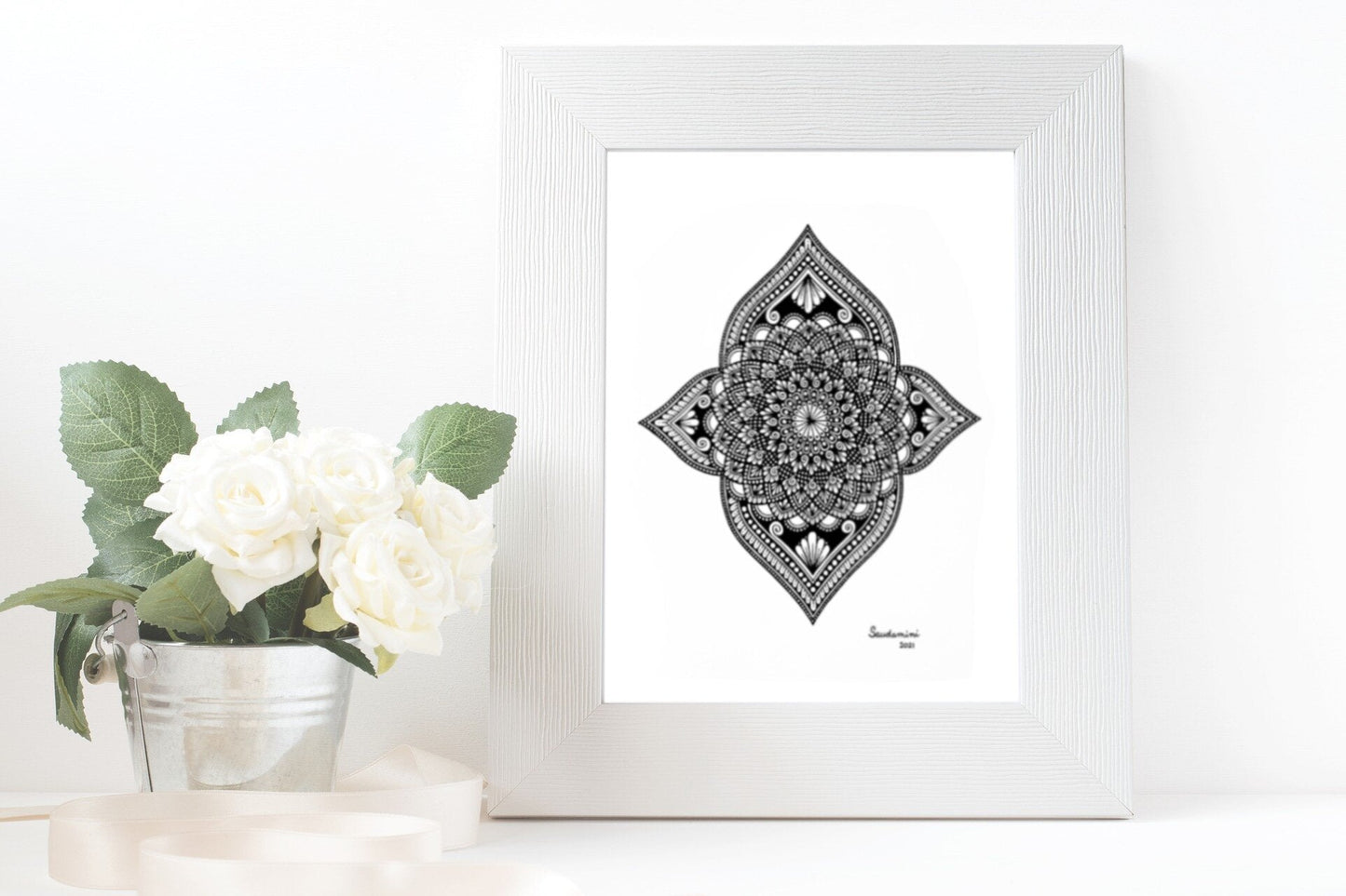 Open Flower Mandala (Prints)