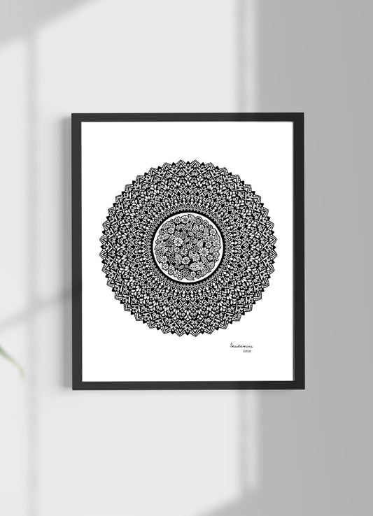 Flower Garden Mandala
