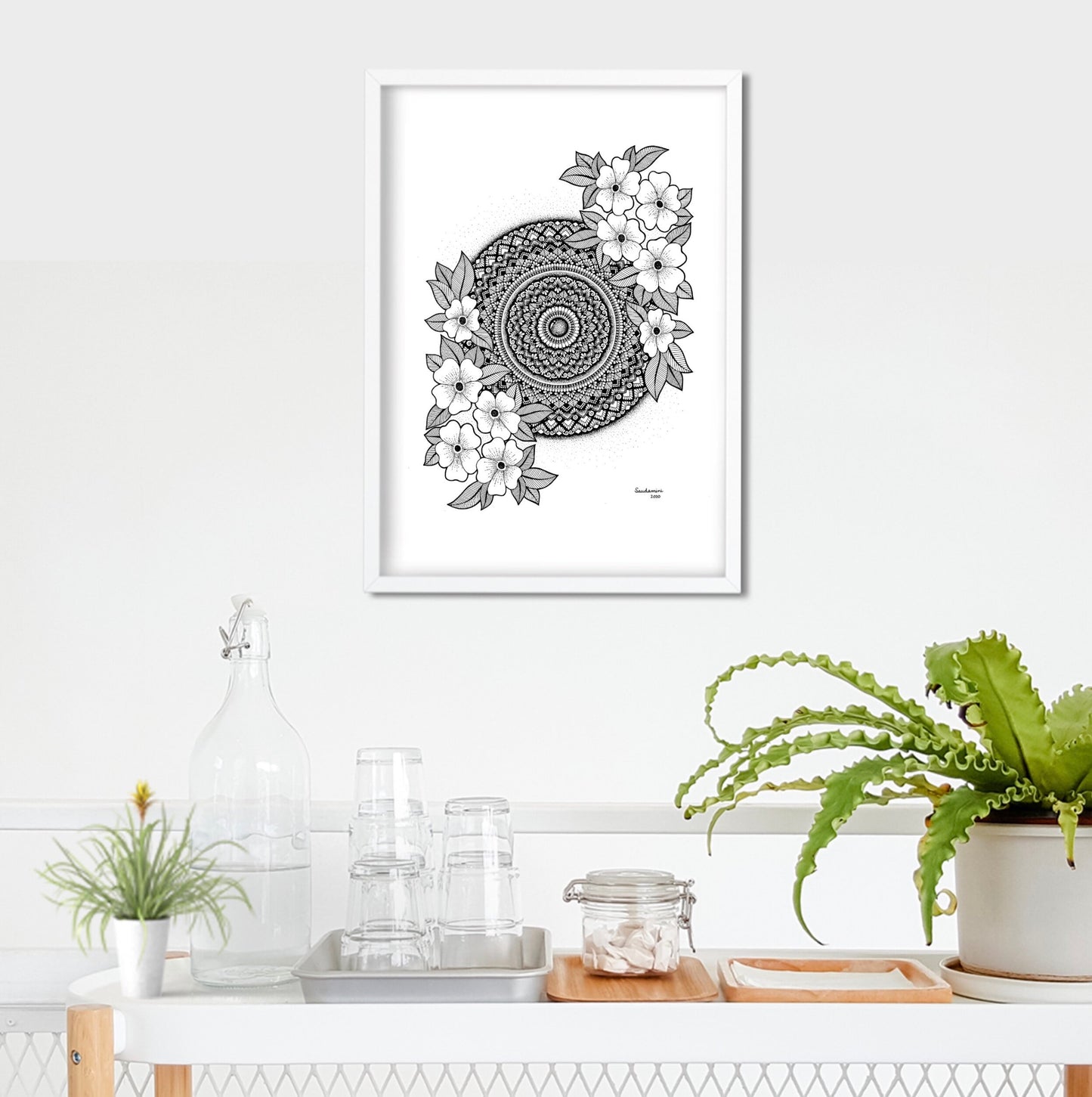 Ring of Flowers Mandala