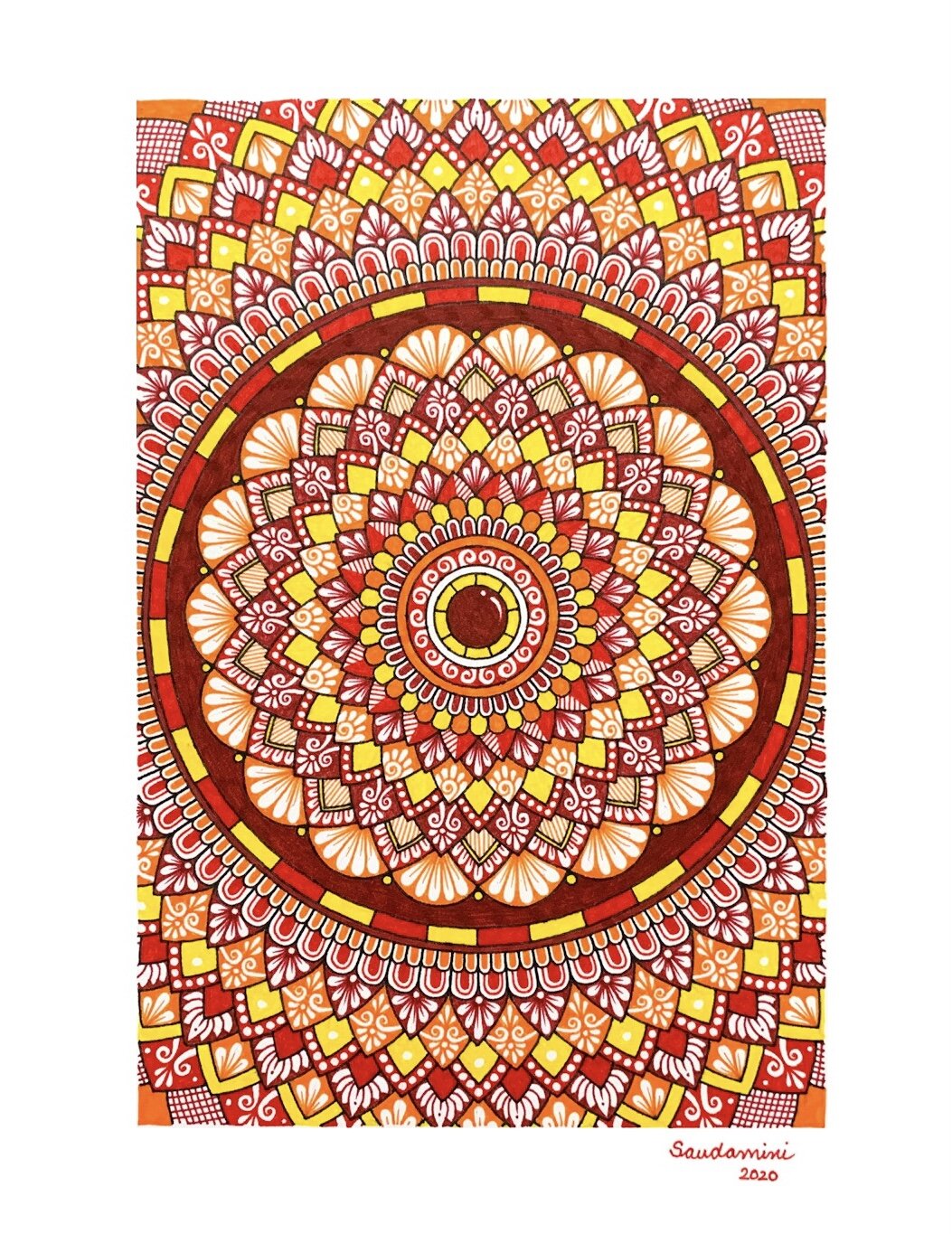 Red Mandala