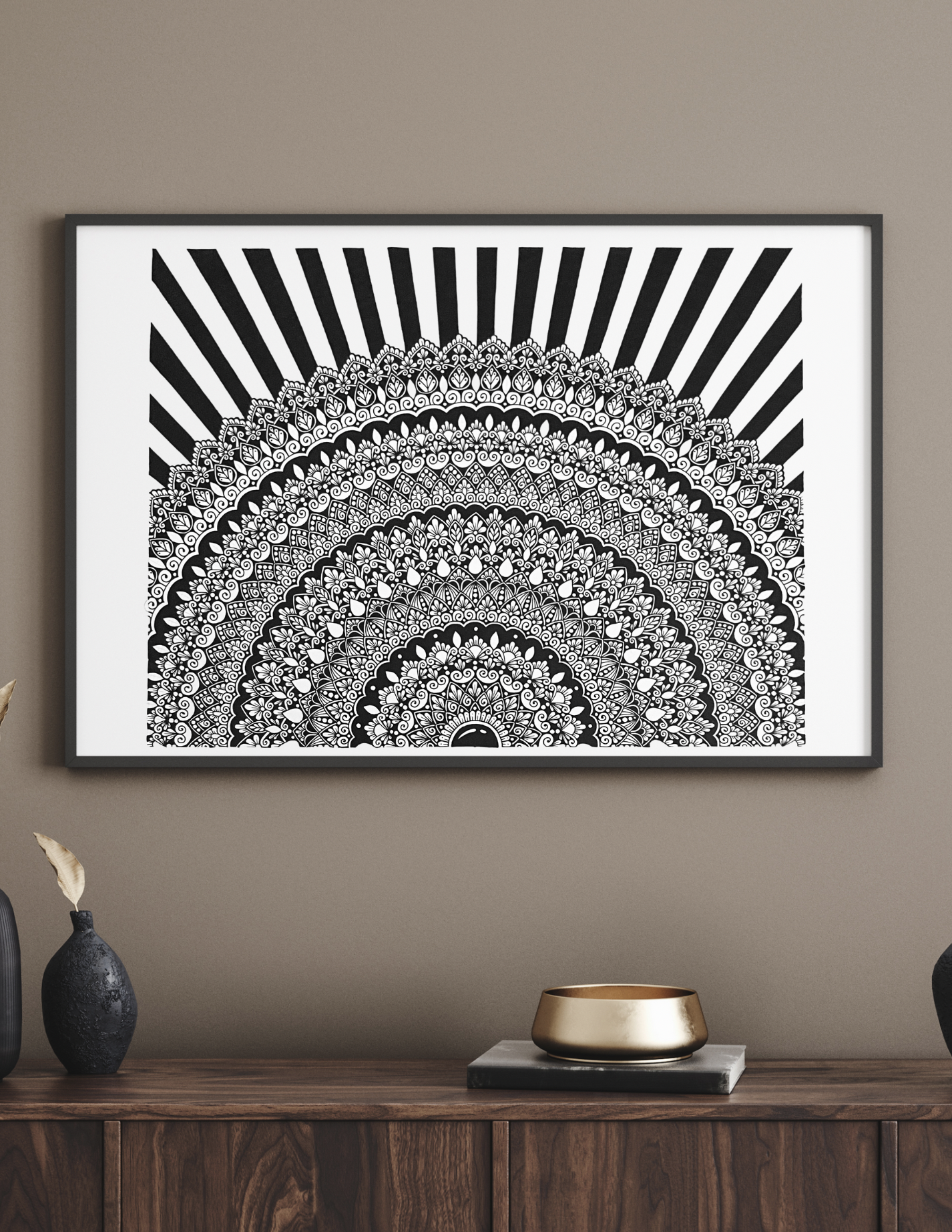 Horizon Sunrise Mandala