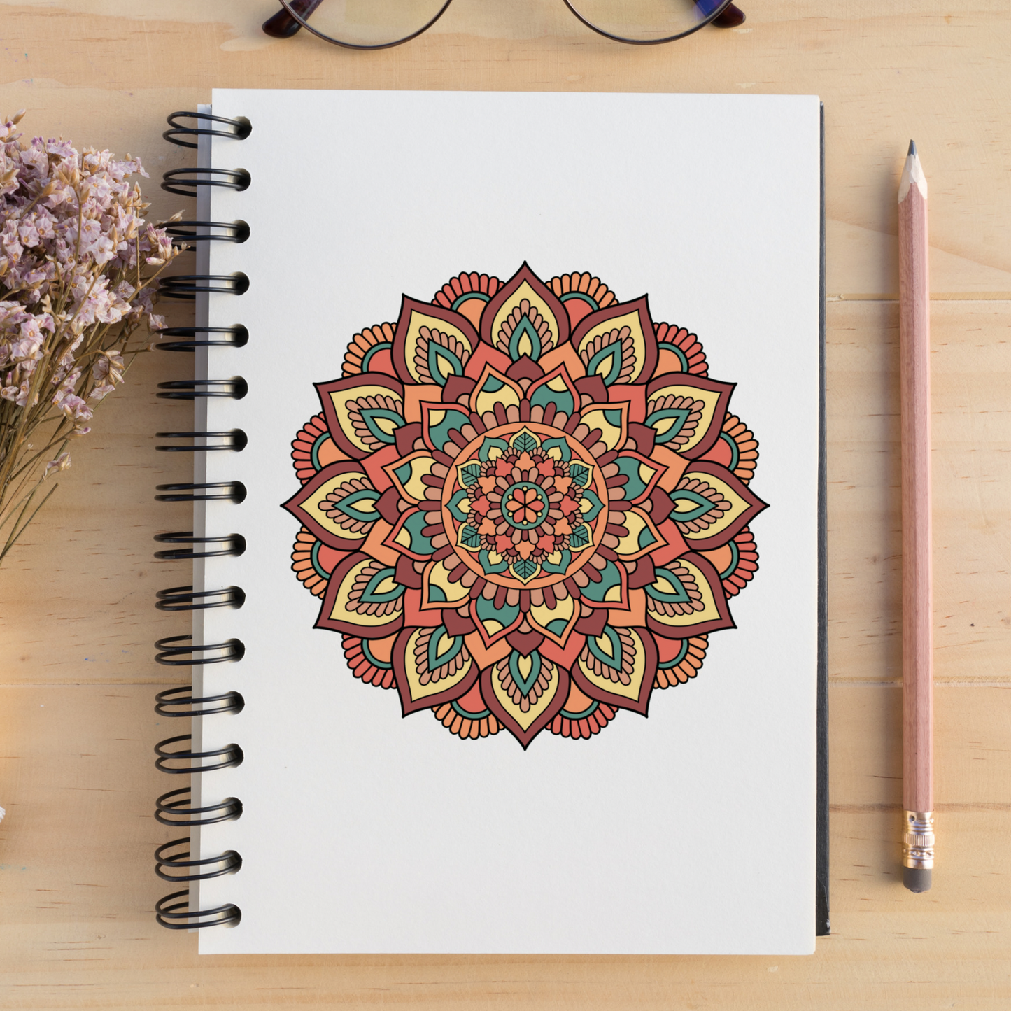 Mandala Template PDF
