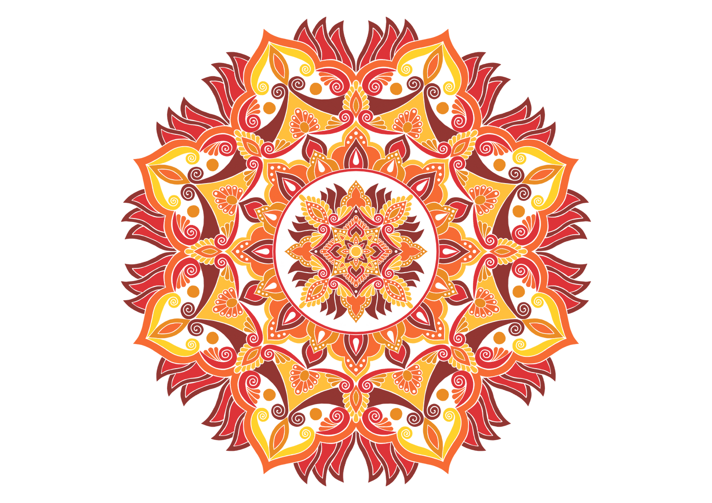 CBS Sunday Morning Sun Mandala (Prints of Feature Edition)