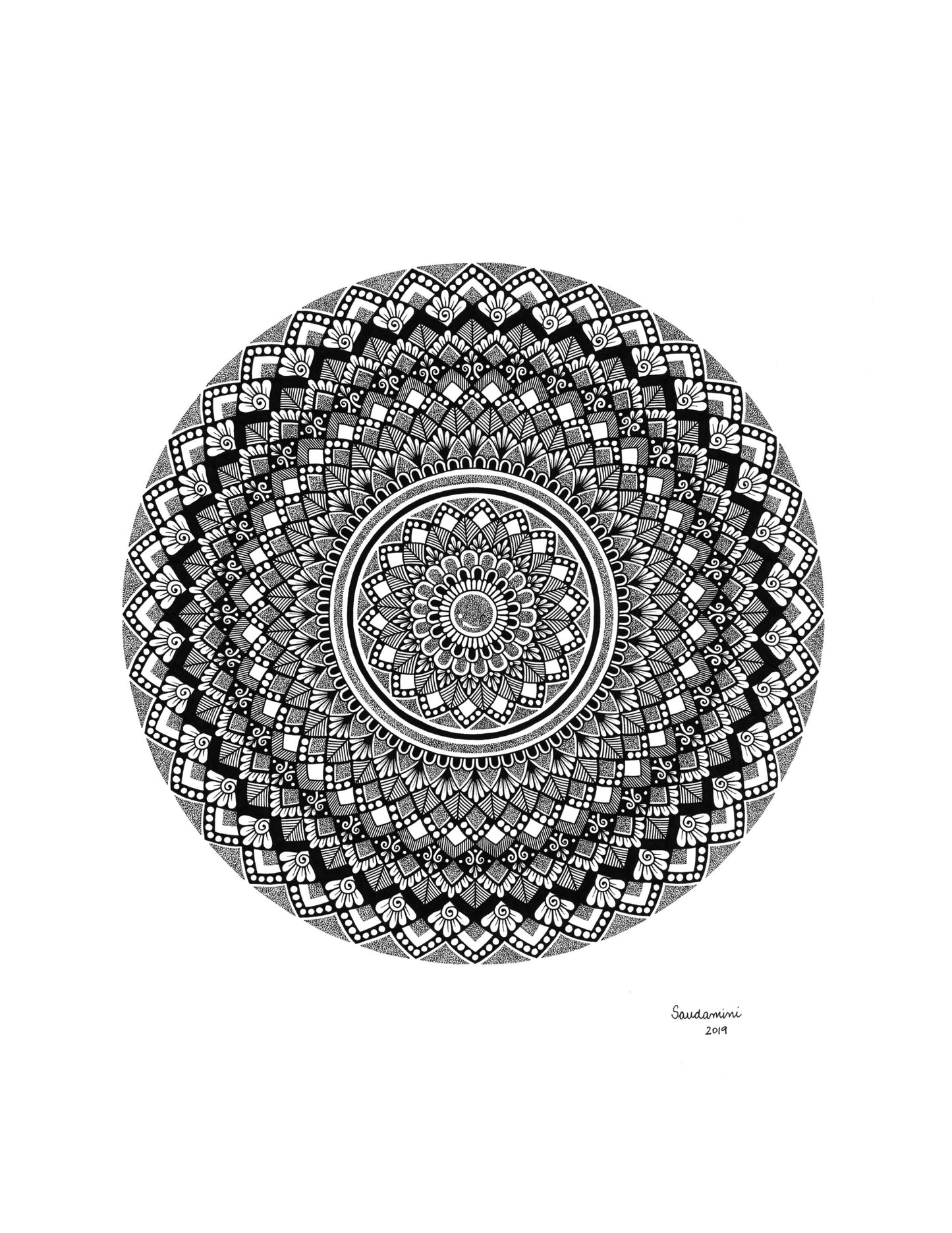 Dot Mandala (Prints)