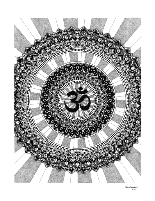 Om Mandala (Prints)