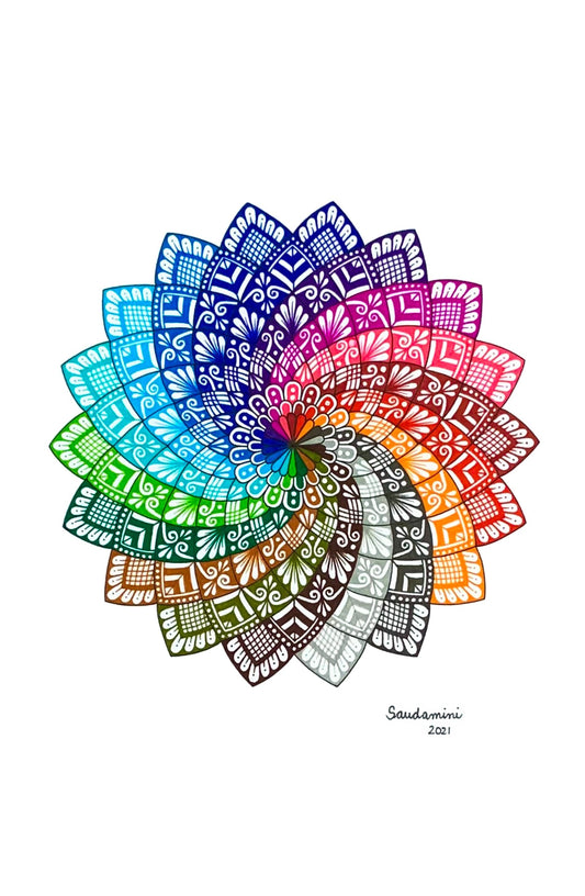 Rainbow Mandala