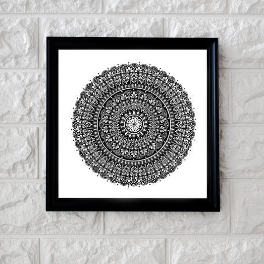 Eleven Petals Flower Mandala