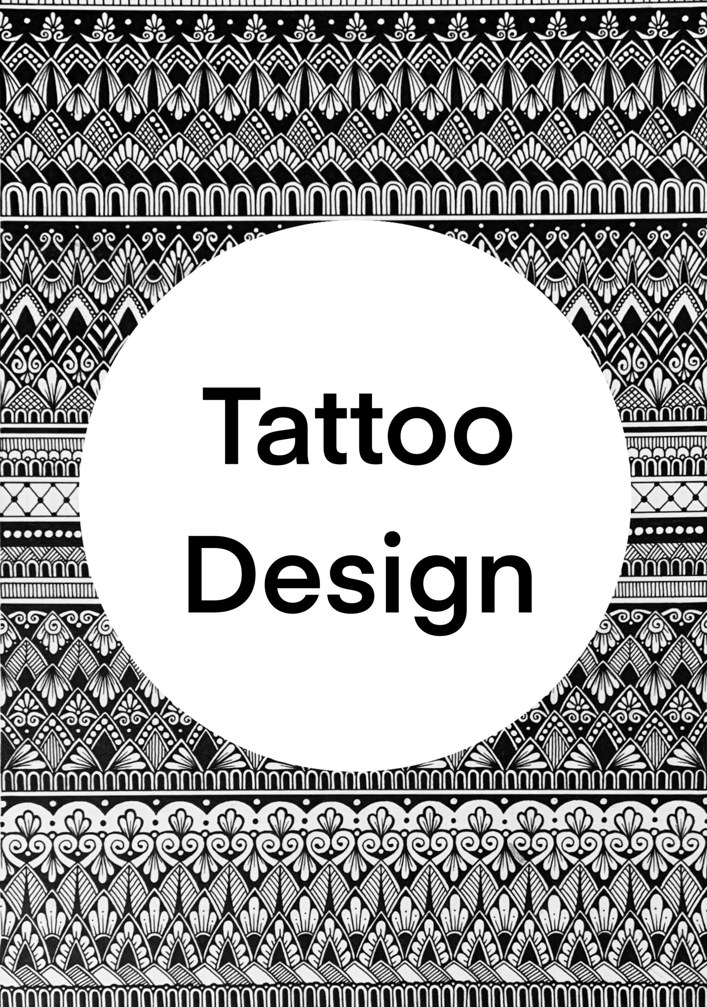 Mandala Tattoo Custom Design